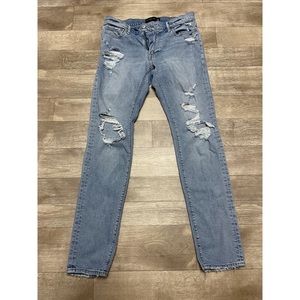 Abercrombie and fitch stretch jeans